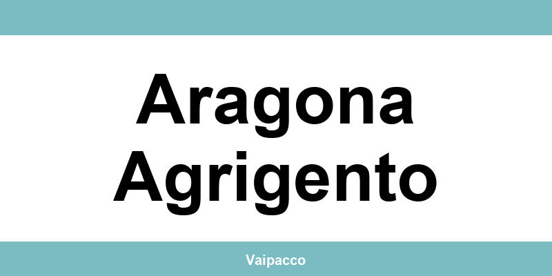 Chiama direttamente l'ufficio SDA al telefono Aragona Agrigento
