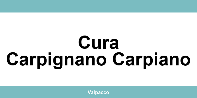 Chiama direttamente l'ufficio SDA al telefono Cura Carpignano Carpiano