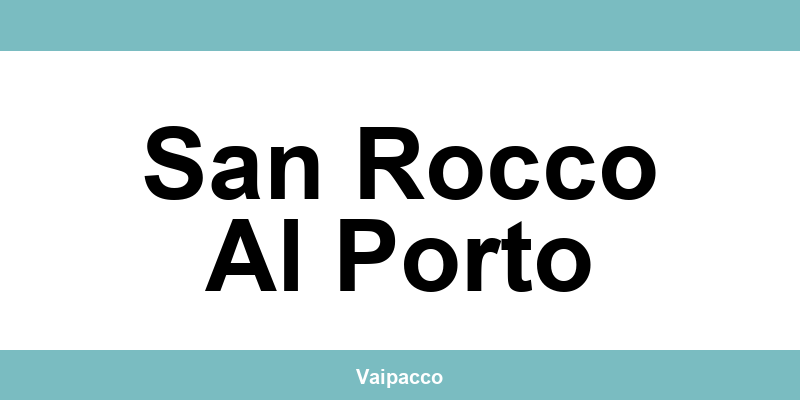 Chiama direttamente l'ufficio SDA al telefono San Rocco Al Porto