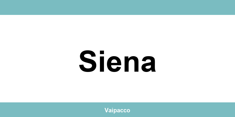 Chiama direttamente l'ufficio SDA al telefono Siena